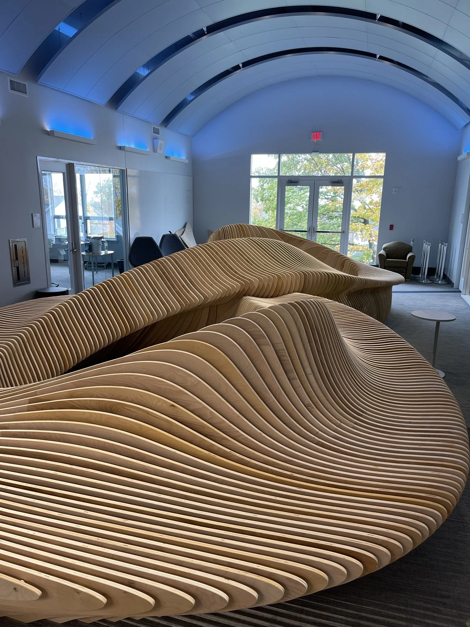 Terraform Design — Möbius Bench - CNC Cut Parametric Bench